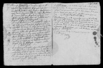 6 vues  - Registre paroissial des sépultures (1751) (ouvre la visionneuse)
