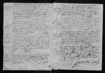 212 vues Baptêmes, mariages, sépultures (1713- 23 mai 1732).
