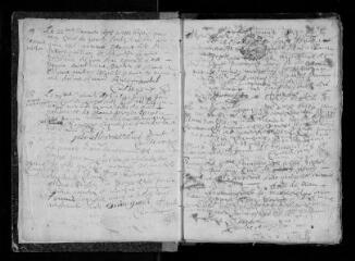 250 vues Registre paroissial. Baptêmes, mariages, sépultures (1685-août 1725)