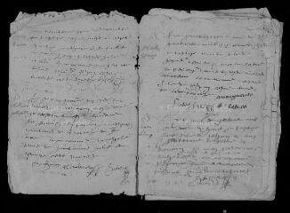 33 vues  - Registre paroissial. Baptêmes (mars 1617-septembre 1635) (ouvre la visionneuse)