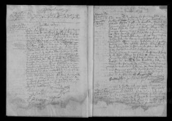 6 vues  - Registre paroissial. Mariages (mai 1676-novembre 1680) (ouvre la visionneuse)