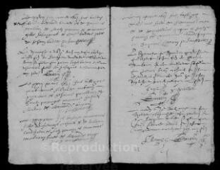 10 vues Registre paroissial. Baptêmes (juin 1620-avril 1623)
