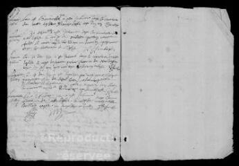 5 vues Registre paroissial. Baptêmes, mariages, sépultures (mai-décembre 1712)