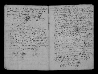 378 vues Registre paroissial. Baptêmes (1569-1593 ; 1620-1660) ; mariages (novembre 1628-1668) ; sépultures (octobre 1628-avril 1661).