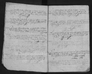 94 vues Registre paroissial. Baptêmes (août 1637-août 1651)