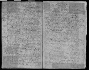 191 vues Registre paroissial. Baptêmes, mariages, sépultures (17 septembre 1720-27 mars 1740)