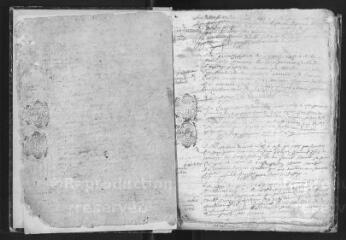 232 vues Registre paroissial. Baptêmes, mariages, sépultures (1682-1736)