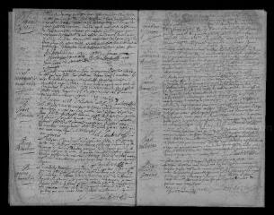 13 vues  - Registre paroissial. Baptêmes, mariages, sépultures (janvier 1716-octobre 1717) (ouvre la visionneuse)
