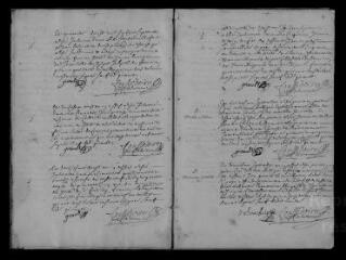 90 vues Registre paroissial. Baptêmes, mariages, sépultures (1670-août 1683)