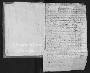 263 vues Registre paroissial. Baptêmes, mariages, sépultures (1706-1718 ; 1722-1769)