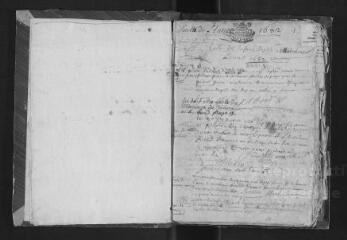 150 vues  - Registre paroissial. Baptêmes, mariages, sépultures (juin 1682-décembre 1700) (ouvre la visionneuse)