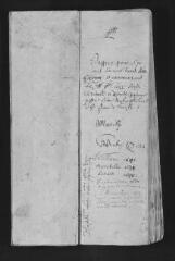 85 vues Registre paroissial. Baptêmes (août 1634-janvier 1654) ; mariages (novembre 1634-juillet 1667) ; sépultures (octobre 1634-décembre 1667)