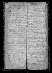 64 vues Registre paroissial. Baptêmes, mariages, sépultures (1663-février 1669)
