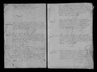 128 vues Registre paroissial. Baptêmes (1605-janvier 1622)