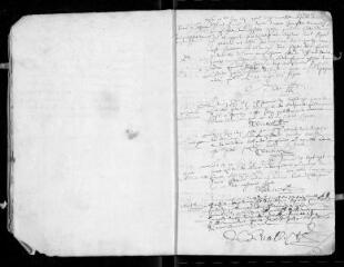 48 vues Registre paroissial. Baptêmes, mariages, sépultures (juin 1671-décembre 1673)