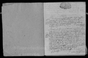 15 vues Registre paroissial. Baptêmes, mariages, sépultures (janvier-juillet 1724)