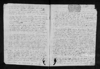 152 vues Registre paroissial. Baptêmes, mariages, sépultures (1703-novembre 1721)