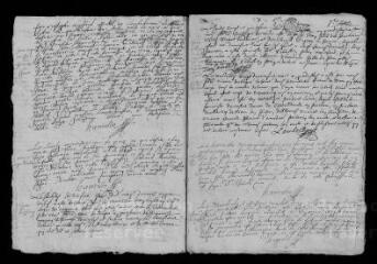 163 vues Registre paroissial. Baptêmes, mariages, sépultures (1680-mai 1693)