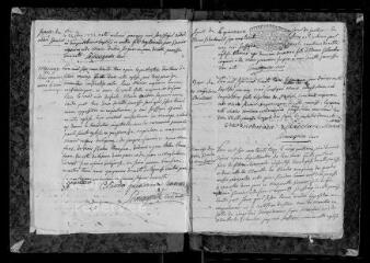 88 vues Registre paroissial. Baptêmes, mariages, sépultures (juin 1733-décembre 1742)