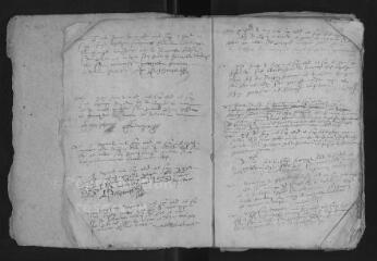 224 vues Registre paroissial. Baptêmes (1594-avril 1661) ; mariages (novembre 1620-1663), sépultures (février 1632-1644).