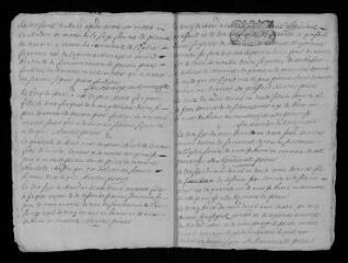 10 vues  - Registre paroissial. Baptêmes, mariages, sépultures (janvier-juillet 1716) (ouvre la visionneuse)