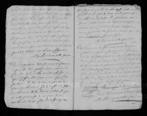 47 vues Registre paroissial. Baptêmes, mariages, sépultures (novembre 1718-mai 1723)