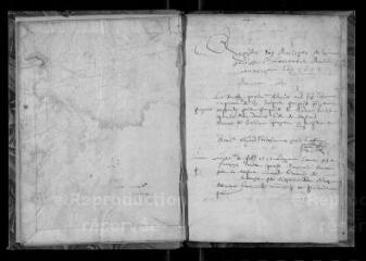 63 vues Registre paroissial. Mariages (février 1651-octobre 1667)
