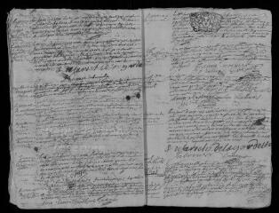 20 vues Registre paroissial. Baptêmes, mariages, sépultures (1723)
