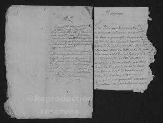 8 vues Registre paroissial. Baptêmes, mariages, sépultures (mars-décembre 1741)