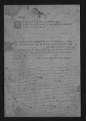 3 vues Registre paroissial. Baptêmes, mariages, sépultures (juin-novembre 1696)