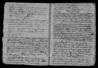 27 vues  - Registre paroissial. Baptêmes, mariages, sépultures (1725-juin 1726) (ouvre la visionneuse)