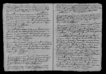 21 vues  - Registre paroissial. Baptêmes, mariages, sépultures (février 1728-janvier 1729) (ouvre la visionneuse)