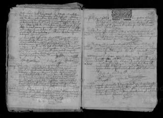 357 vues Registre paroissial. Baptêmes, mariages, sépultures (1698-1723) ; baptêmes (janvier 1724)
