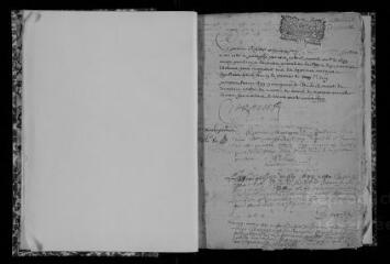 335 vues Registre paroissial. Baptêmes, mariages, sépultures (mai 1699-juin 1723)