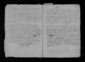 268 vues Registre paroissial. Baptêmes (août 1644-mars 1669) ; mariages (juillet 1644-avril 1664) ; sépultures (mai 1644-novembre 1668)