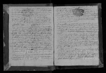 190 vues Registre paroissial. Baptêmes, mariages, sépultures (février 1734-décembre 1752)