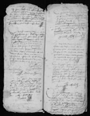 13 vues  - Registre paroissial. Baptêmes (1639-mai 1641) (ouvre la visionneuse)