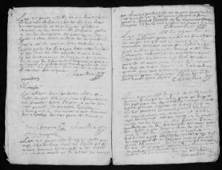 14 vues Registre paroissial. Baptêmes, mariages, sépultures (juillet-décembre 1668)