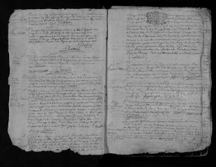 268 vues Registre paroissial. Baptêmes, mariages, sépultures (mars 1730-décembre 1759)