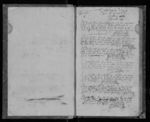 120 vues Registre paroissial. Baptêmes (mars 1639-avril 1652) ; mariages (juin 1639-juillet 1652) ; sépultures (avril 1639-avril 1652)