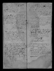 29 vues Registre paroissial. Baptêmes (juin 1570-mars 1585)