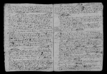 11 vues Registre paroissial. Baptêmes, mariages, sépultures (juin 1685-septembre 1690)