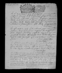 3 vues Registre paroissial. Baptêmes, mariages, sépultures (avril-décembre 1717)