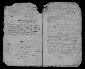 22 vues Registre paroissial. Baptêmes (décembre 1595-septembre 1602)