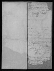 5 vues Registre paroissial. Baptêmes (février-août 1637)