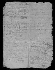 5 vues Registre paroissial. Baptêmes (décembre 1648-novembre 1651)