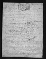 2 vues Registre paroissial. Baptêmes, mariages, sépultures (février-novembre 1706)