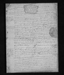 3 vues Registre paroissial. Baptêmes, mariages (février-novembre 1721) ; baptêmes, mariages, sépultures (1722) ; sépulture (janvier 1723)