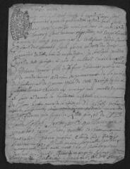 3 vues Registre paroissial. Baptêmes, mariages, sépultures (février-juillet 1730)