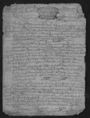 3 vues Registre paroissial. Baptêmes, mariages, sépultures (novembre 1734-juin 1735)